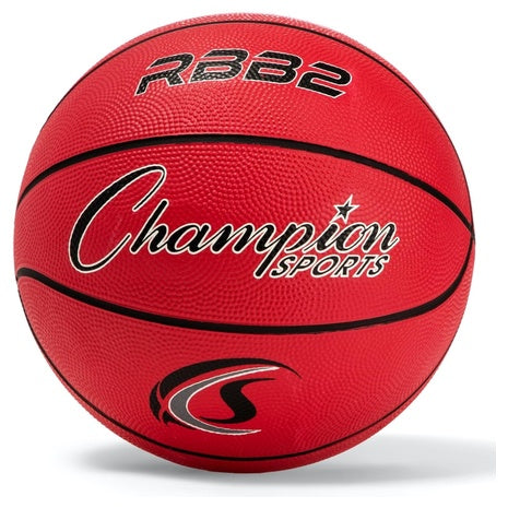 Champion Sports Junior Rubber Basketball (Size 5)