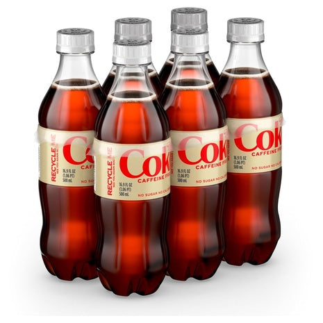 18 Bottles of Diet Coke Caffeine Free