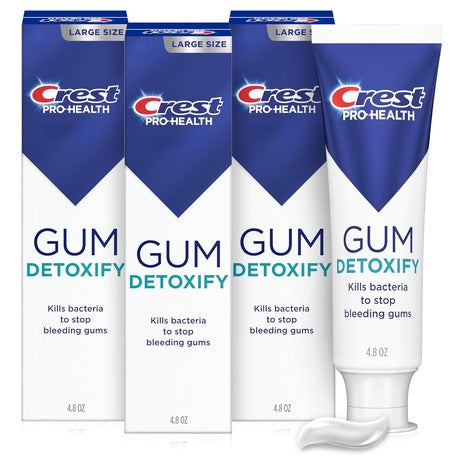 3 Crest Pro-Health Gum Detoxify Deep Clean Toothpaste