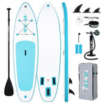 FunWater 10' 6" Inflatable Stand Up Paddle Board W/ Accessories