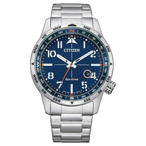 Citizen Men's Eco-Drive Weekender Stainless Steel Chronograph Bracelet Watch