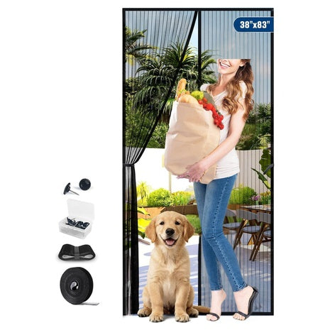 BlissTrends Magnetic Screen Door With Magnets
