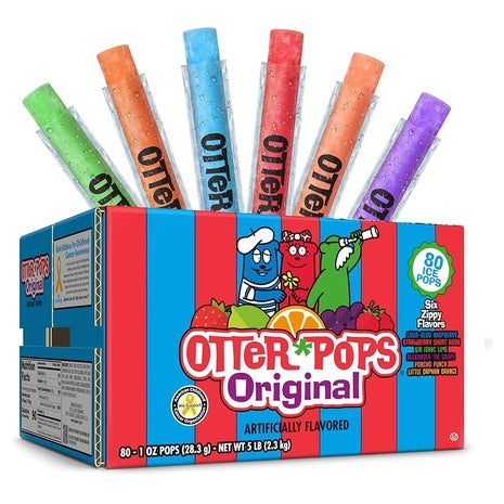 80 Otter Pops Freezer Bars