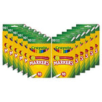 12 Packs Of 10 Crayola Fine Line Markers