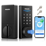Philips 4000 Series Built-in Wi-Fi Fingerprint Touchscreen Smart Deadbolt