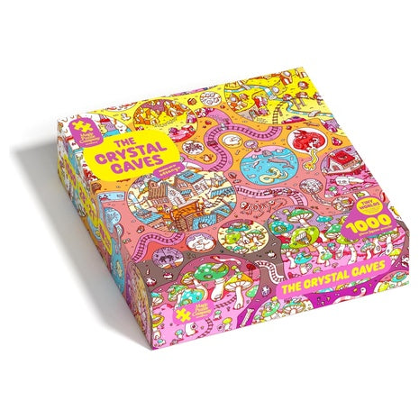 The Crystal Caves 1000 Piece Jigsaw Puzzle