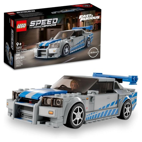 LEGO Speed Champions Fast & Furious Nissan Skyline GT-R Building Kit