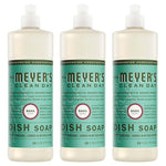 3-Pack Mrs. Meyer's Clean Day Liquid Dish Soap