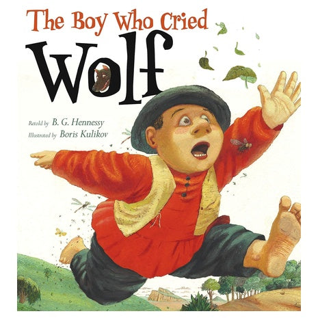 The Boy Who Cried Wolf Hardcover Book