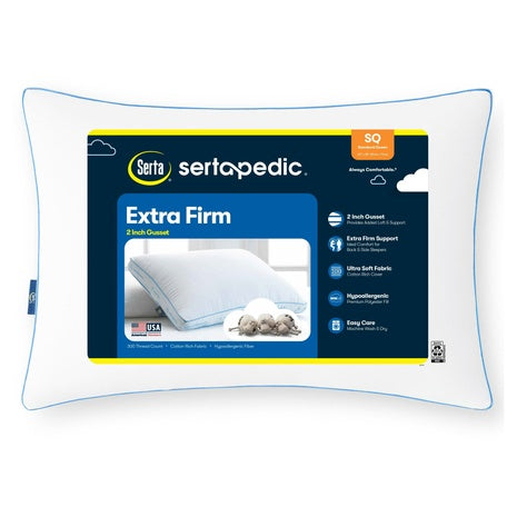4-Pack Serta Extra Firm Queen Pillows