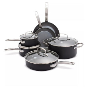 10 Piece GreenPan Chatham Ceramic Non-Stick Cookware Set