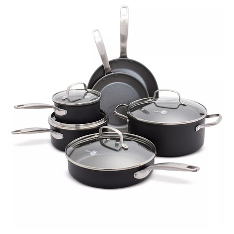 10 Piece GreenPan Chatham Ceramic Non-Stick Cookware Set