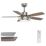42" Dimmable LED Ceiling Fan with Remote Control