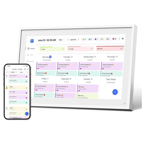10.1" HD Smart Digital Calendar & Interactive Touch Screen Planner