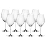Set of 8 Anchor Hocking Wine Glasses