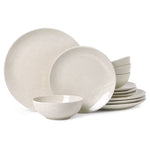 12-Piece Alofmo Stoneware Dinnerware Sets