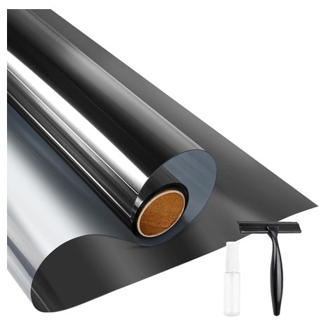 17.5" X 6.5' Kespen One-Way Sun Blocking Window Film