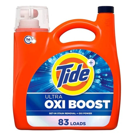 83 Load Tide Ultra Oxi Boost Liquid Laundry Detergent
