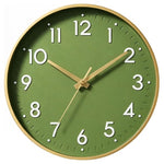 8" Silent Non-Ticking Modern Analog Wall Clock