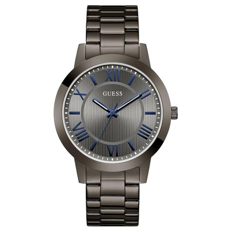 Guess Men's Gunmetal Stainless Steel Watch