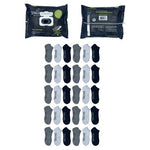 30-Pack Men's Spalding No-Show Socks