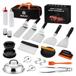 27-Piece Nulas Griddle Accessories Kit With Spatula & Burger Press
