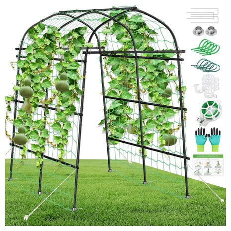 7-Feet LifeisLuck Garden Walkway Arch Trellis