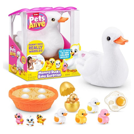 Pets Alive Mommy Duck & Baby Surprise