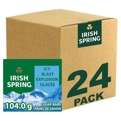 24 Irish Spring Soap Bars