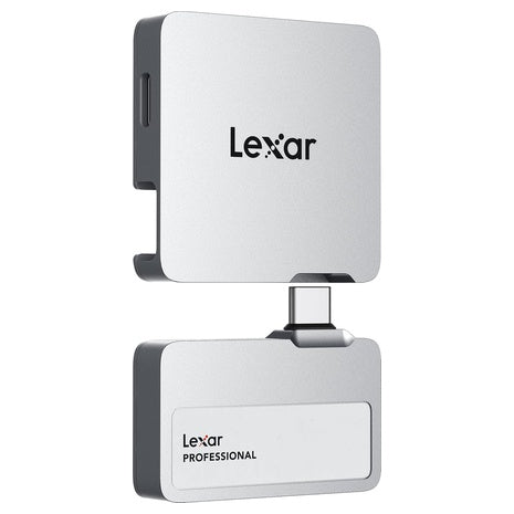 2TB Lexar Professional Go Portable SSD w/ Hub & Supports Apple Devices