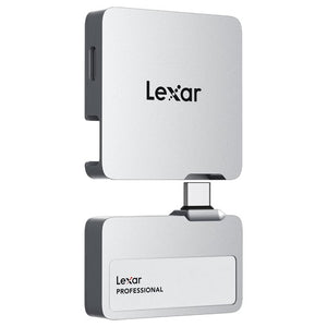 2TB Lexar Professional Go Portable SSD w/ Hub & Supports Apple Devices