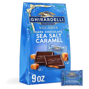 Ghirardelli Dark Chocolate Sea Salt Caramel Squares (Kof-K Dairy)
