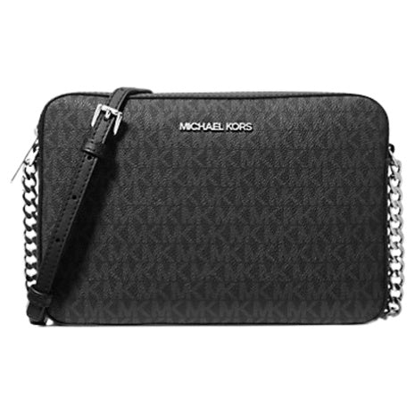 Michael Kors Women's Jet Set Large Logo Crossbody Bag