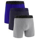 3-Pack Under Armour Men's Performance Solid 6" Boxer Briefs