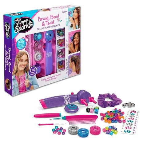 Shimmer ’n Sparkle Braid, Bead & Twist Hair Designer