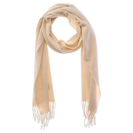 Phenix Woven Cashmere Solid Scarf