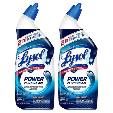 2-Pack Lysol Toilet Bowl Cleaner Gel