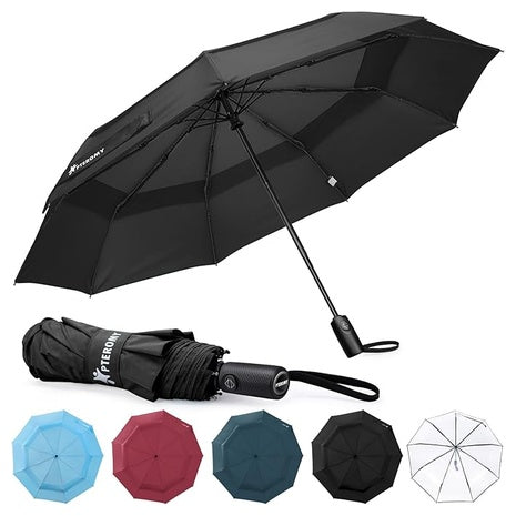 Windproof Compact Travel Umbrella