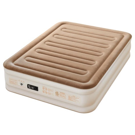 18" Queen Air Mattress With Built-in Pump (2 Colors)