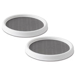 2 Non-Skid Lazy Susan Turntables
