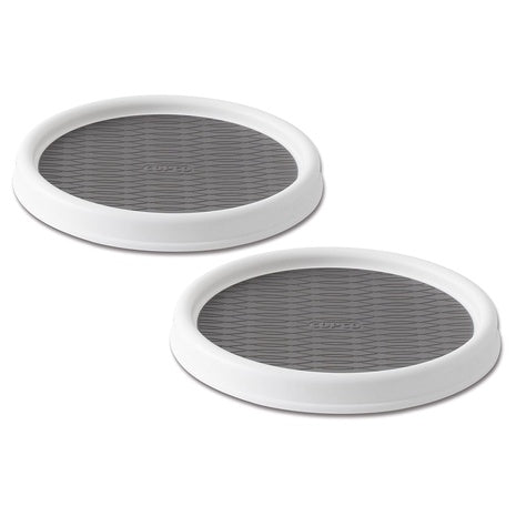 2 Non-Skid Lazy Susan Turntables