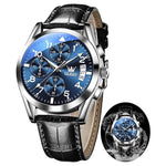 Men's Leather Watches (6 Styles)