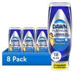 8-Pack Dawn Platinum EZ-Squeeze Dish Soap (18oz)