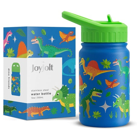 Kids Water Bottle with Straw Lid