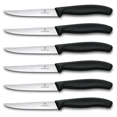 6 Victorinox Swiss Classic Steak Knives