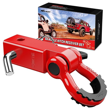2" Nilight Shackle Hitch Receiver Kit