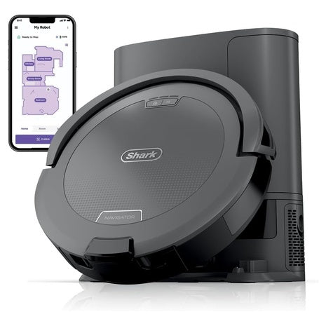 Shark Navigator Robot Vacuum with Self-Empty Base