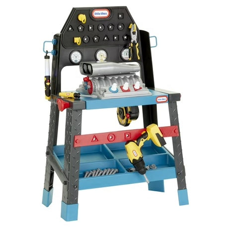 Little Tikes 2-in-1 Buildin’ to Learn Motor Wood Shop Playset
