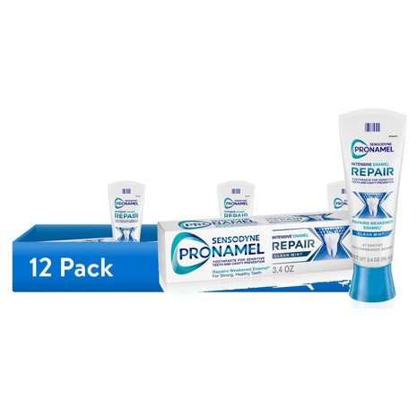 12 Tubes Sensodyne Pronamel Intensive Enamel Repair Toothpaste