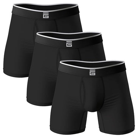 3-Pack Bamboo Viscose Boxer Briefs